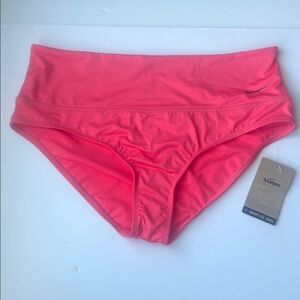 Nike NWT Pink Women’s Swim Bottoms with zip pocket, size XL 🖤